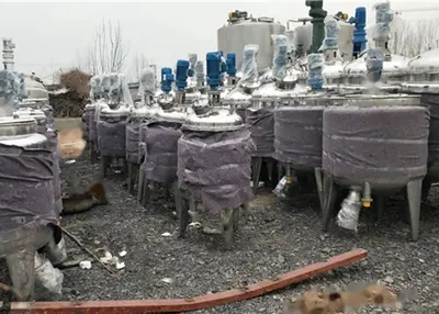 Tanks, Vessels & Fermenters — used process equipment for sale
